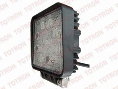 4inch 24W 9-32V Square LED Work Light