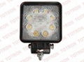 4inch 24W 9-32V Square LED Work Light 2