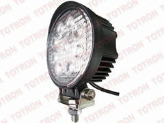 4inch 27W 9-32V Round LED Work Light