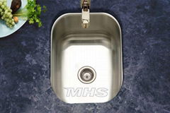 stainless under mount sink CM-130