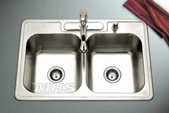 USA standard topmount kitchen sink ST-3329