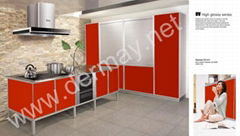 kitchen cabinet-UV high glossy series