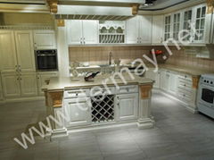 Demei solid wood kitchen cabinet DM-S001