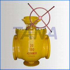 Top entry ball valve