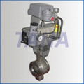 V port ball valve 2