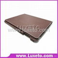 New Design for ipad2 Leather skin cover Case with stand 2