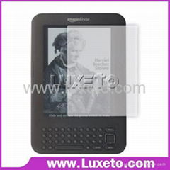 screen protector for the Amazon Kindle 3