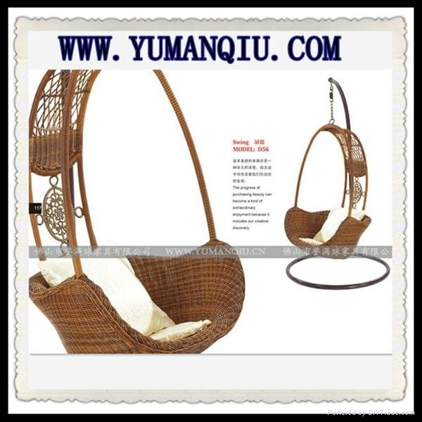 2012 hot-sale wicker hanging chair