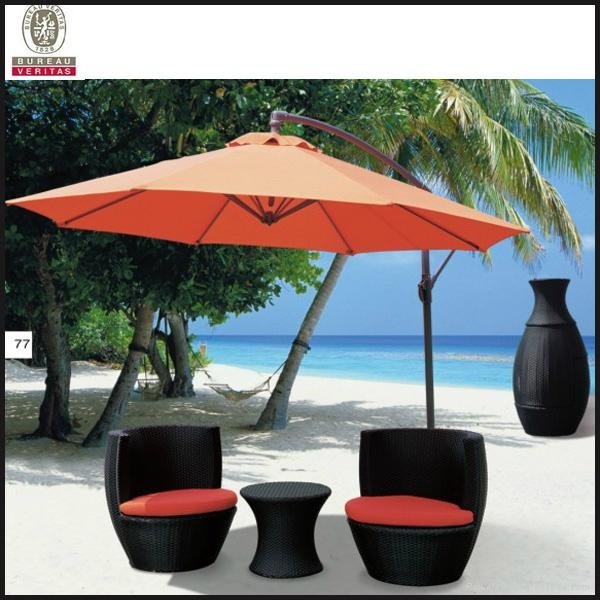 2012 new design vase dining set wicker furniture 