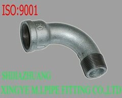 plain malleable iron pipe fittings elbow