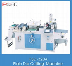 Adhesive label die cutting machine