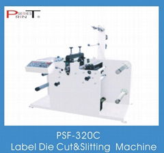 Adhesive label die cutting machine