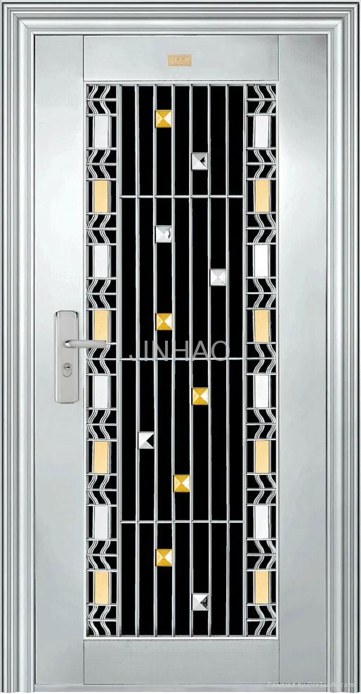 Stainless steel security door  5