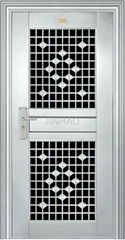 Stainless steel security door