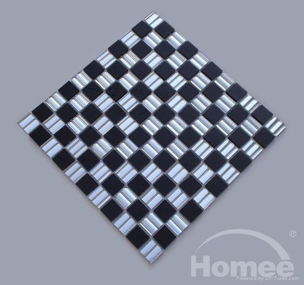 Offer Hotel Wall Tile-New Glass Mosaic Pattern 2