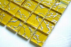 Gold Glass Mosaic Tile Bathroom From China Manufacturer