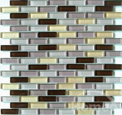 Stone Glass Mosaic Tile Bathroom From China Manufacturer