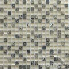 Glass Mixed Stone Mosaic Tile Chinese Mosaic Supplier