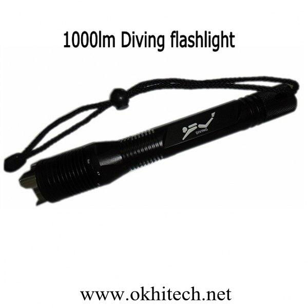 Portable LED torch flashlight  2