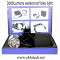 LED Bicycle light bike lamp 3000LM 1