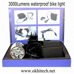 LED Bicycle light bike lamp 3000LM
