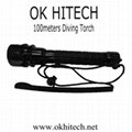 Diving torch flashlight,diving torch,diving flashlight,dive flashlight torch 3