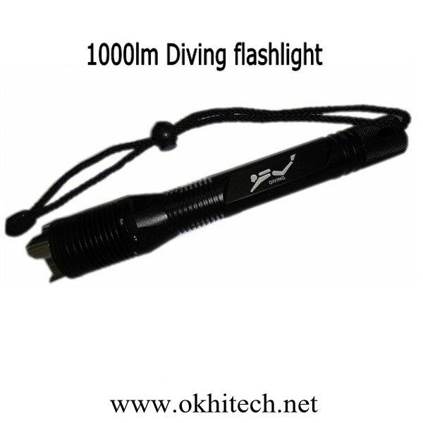 diving flashlight torch waterproof