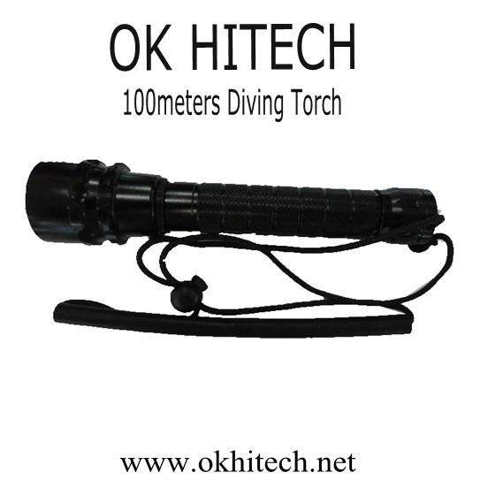 diving flashlight torch waterproof 2