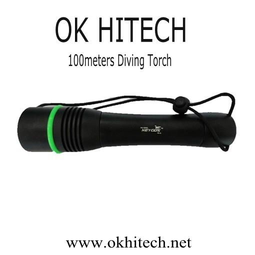 diving flashlight torch waterproof 4