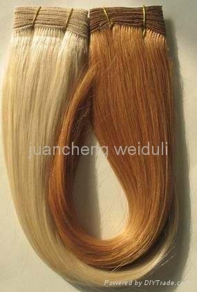100% remy human hair weft 2