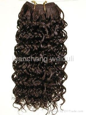 100% remy human hair weft 4