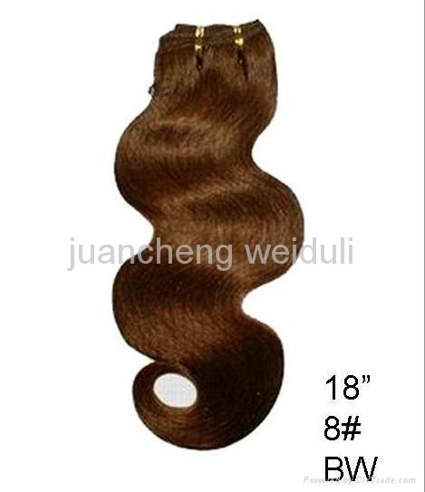 100% remy human hair weft 5