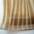 100%remy skin weft human hair extension 3