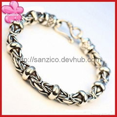 Sanzico #316 stainless steel bracelet/man's & lady's style bracelet/Antique