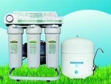 75GPD Five Stage RO Water Purifier with Standing Frame and Gauge