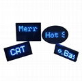 Led name badge