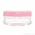 Acrylic Cosmetic Jars, Available in Various Sizes, OEM Orders are Welcome