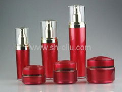 Acrylic Cosmetic Jars, Available in Various Sizes, OEM Orders are Welcome