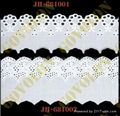 eyelet embroidered lace trim