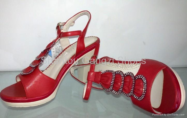 High heel lady shoes