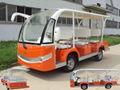 11 seats solar electric bus 1