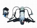 Supply CE Approved carbon fiber cylinder SCBA with Silicone mask