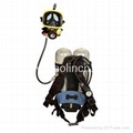 Supply CE Approved carbon fiber cylinder SCBA with Silicone mask 5