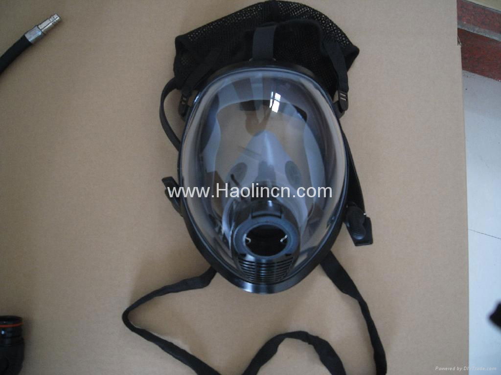 100% Silicone gas mask/ respriator with Single or double Filter(s) 2