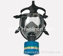 100% Silicone gas mask/ respriator with Single or double Filter(s) 3