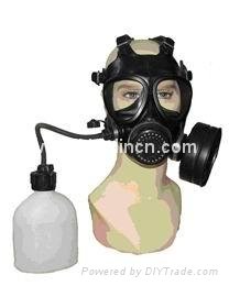 100% Silicone gas mask/ respriator with Single or double Filter(s) 5