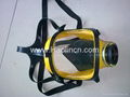 CE approved 100% Silicone gas mask for breathing apparatus 3