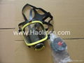 CE approved 100% Silicone gas mask for breathing apparatus 5