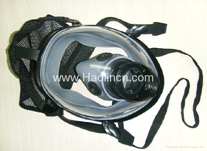 100% Silicone gas mask for breathing apparatus 4