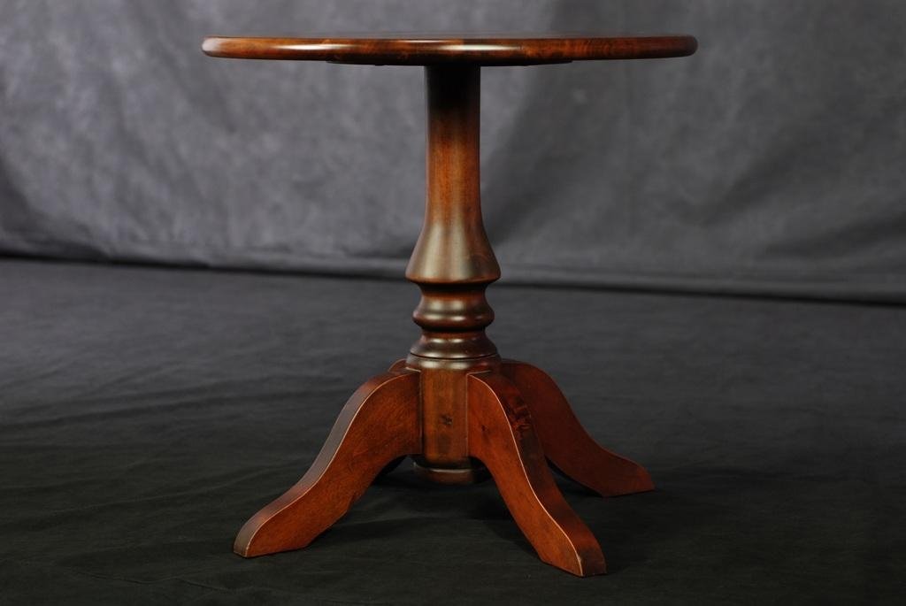 Beech Round Solid Wood Low Table 2